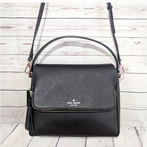 KATE SPADE• BLACK SLEEK CHESTER STREET CROSSBODY BAG - Picture 5 of 16